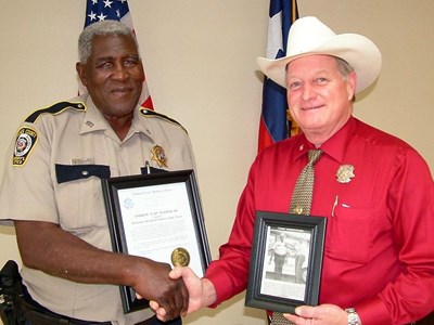 Sheriff Sowell and Deputy Andrew “Cap” Turner