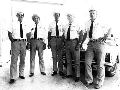 Sheriff China Darby and staff