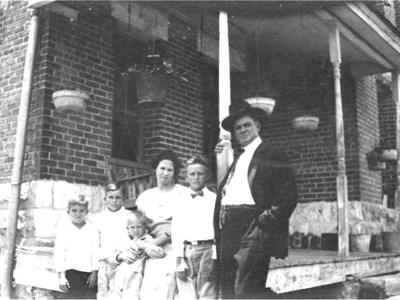Sheriff R.M. Hudson and family